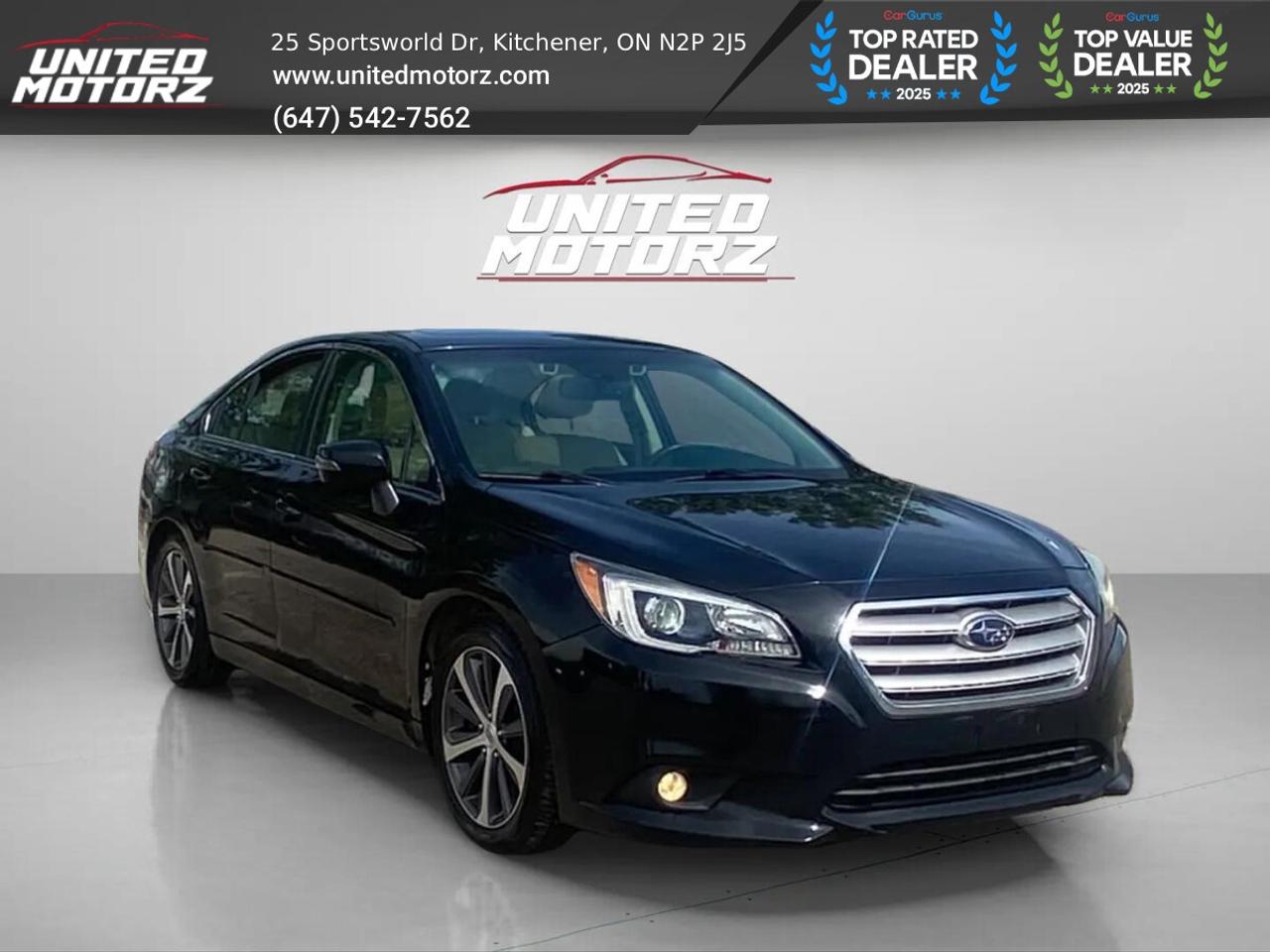 2016 Subaru Legacy CVT Limited w/Tech Pkg AWD 3.6L~CERTIFIE Photo