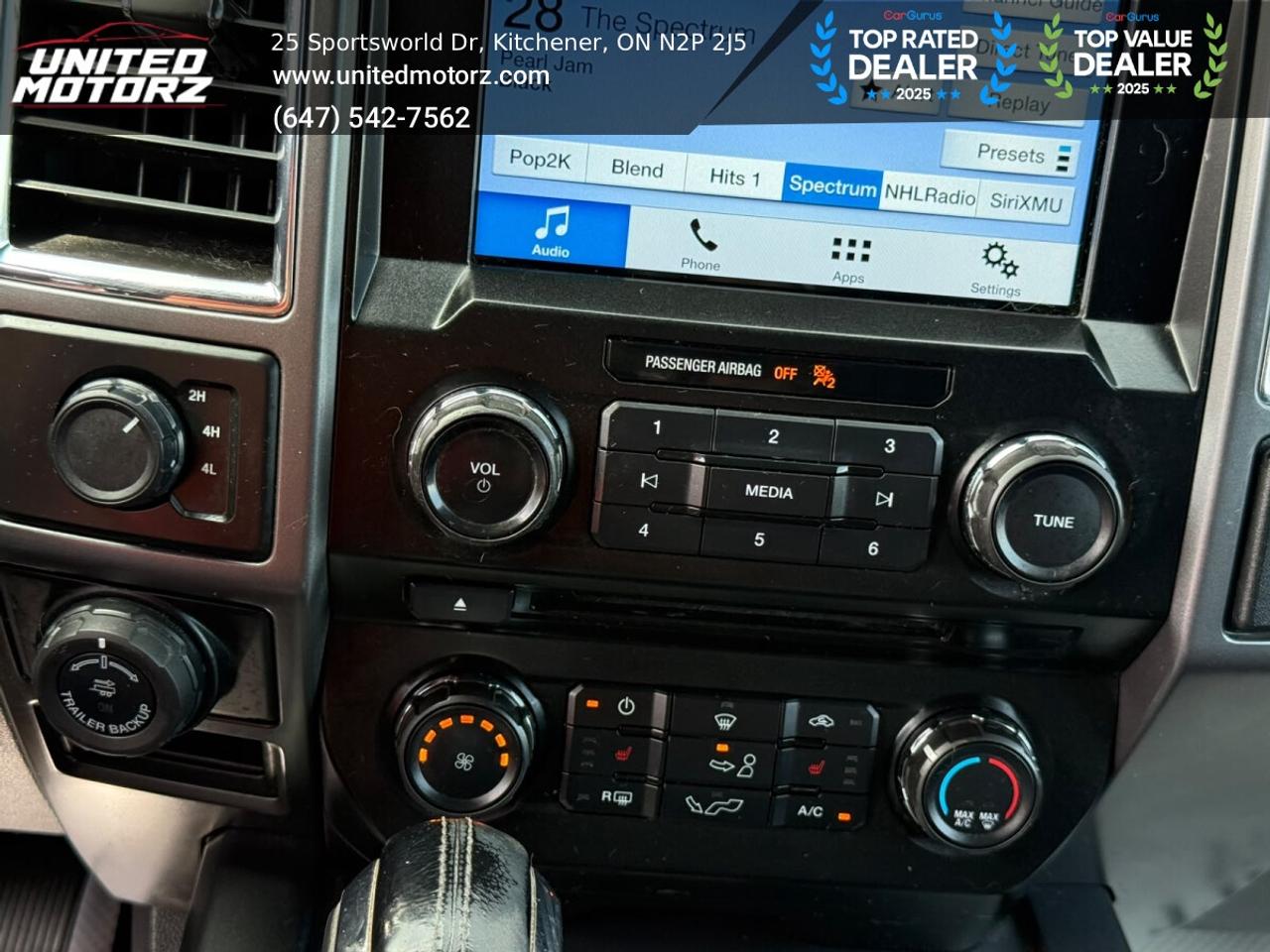 2016 Ford F-150 XLT SPORT SUPERCREW 145" 4WD 2.7L 6cy Photo
