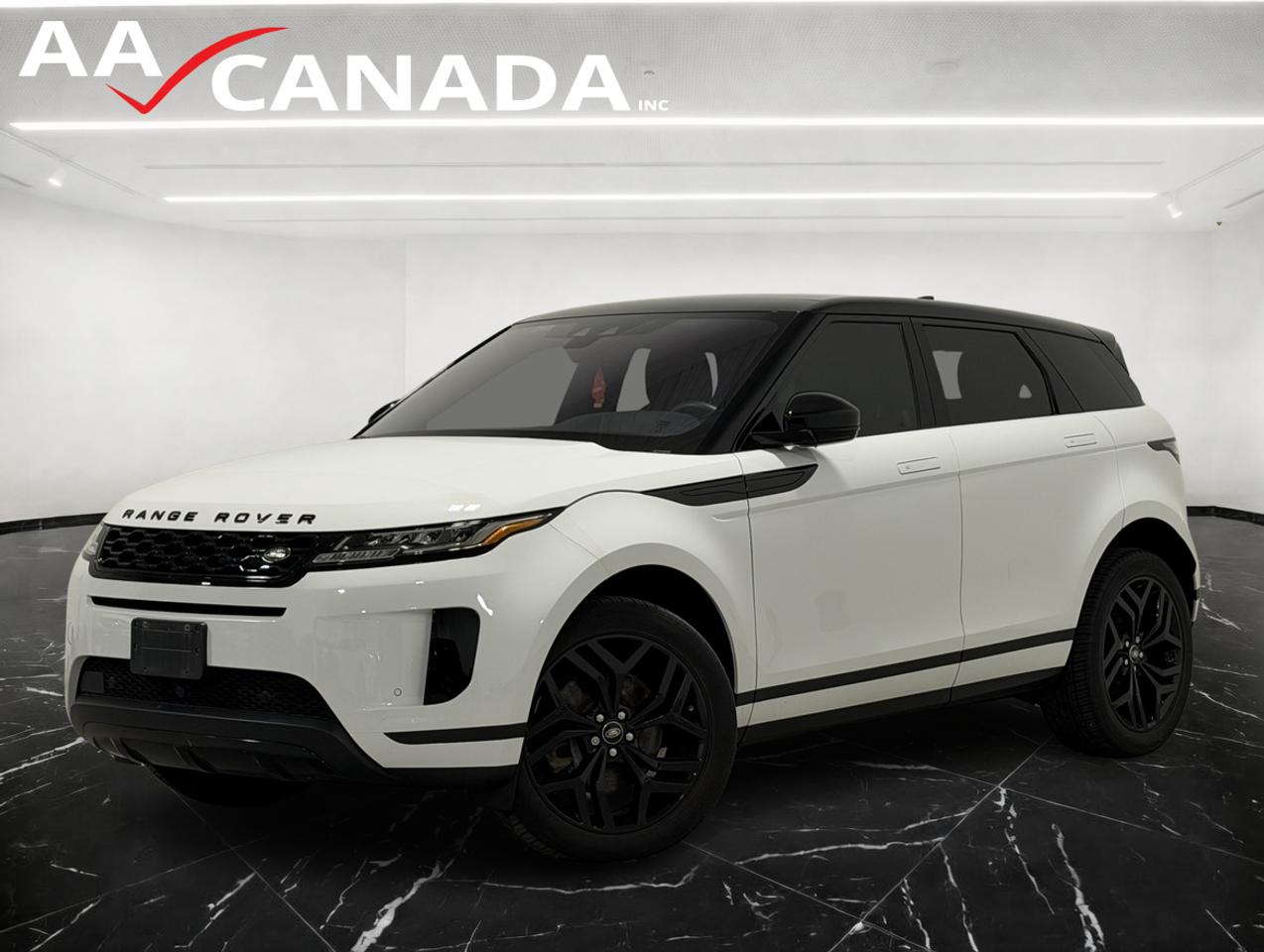 White 2020 Land Rover Range Rover Evoque SUV / Crossover All-Wheel Drive Automatic