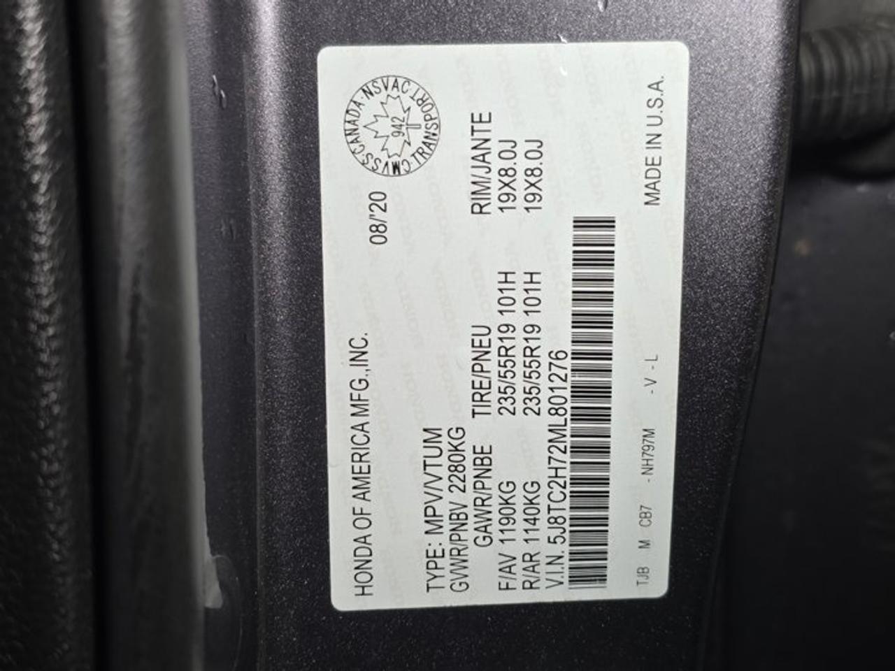 2021 Acura RDX ADVANCE Photo