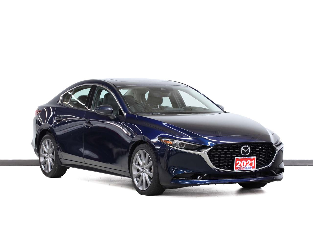 2021 Mazda MAZDA3 GT | Nav | Leather | Sunroof | BSM | ACC | CarPlay