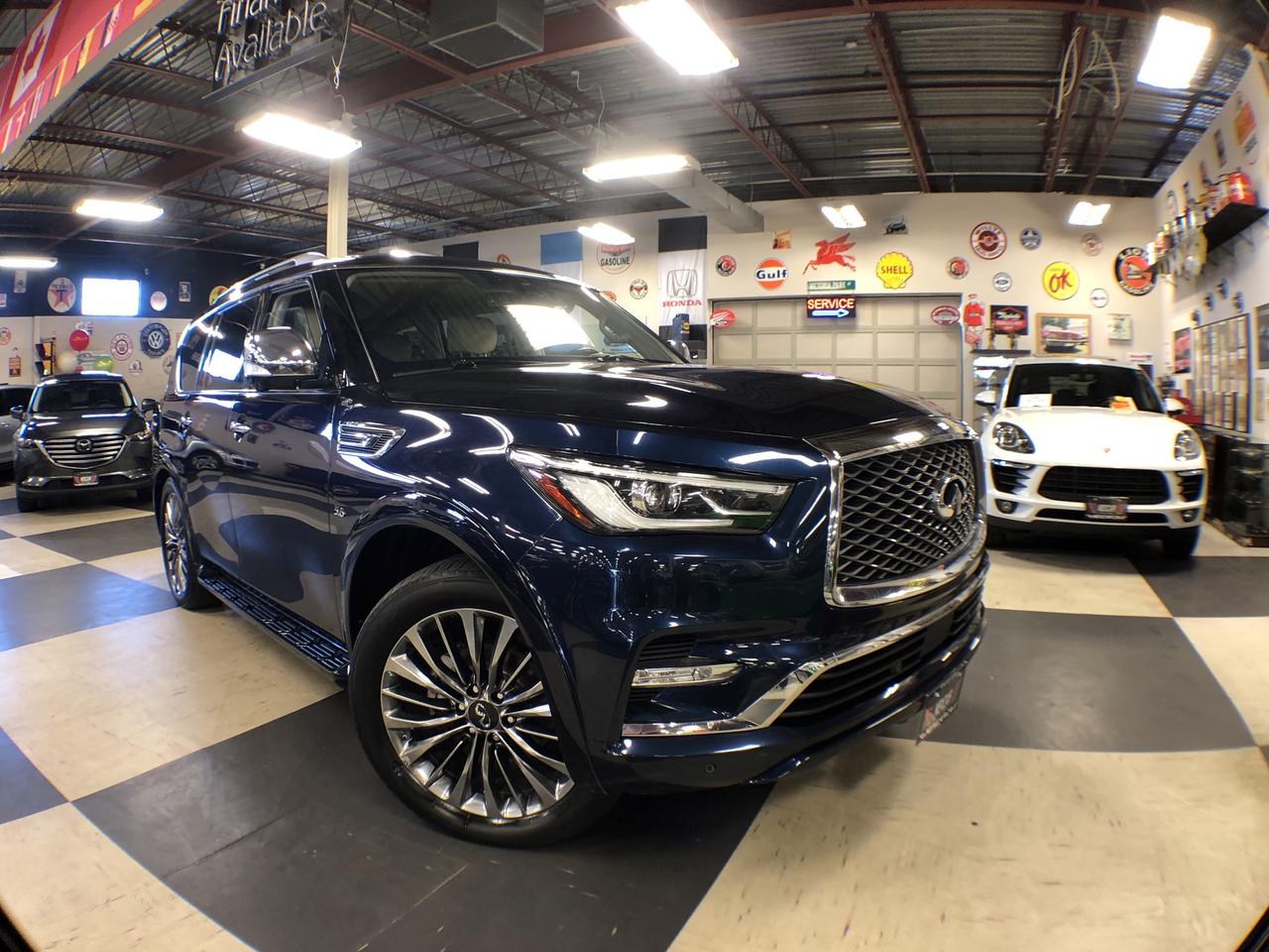 Black 2019 INFINITI QX80 SUV / Crossover All-Wheel Drive Automatic