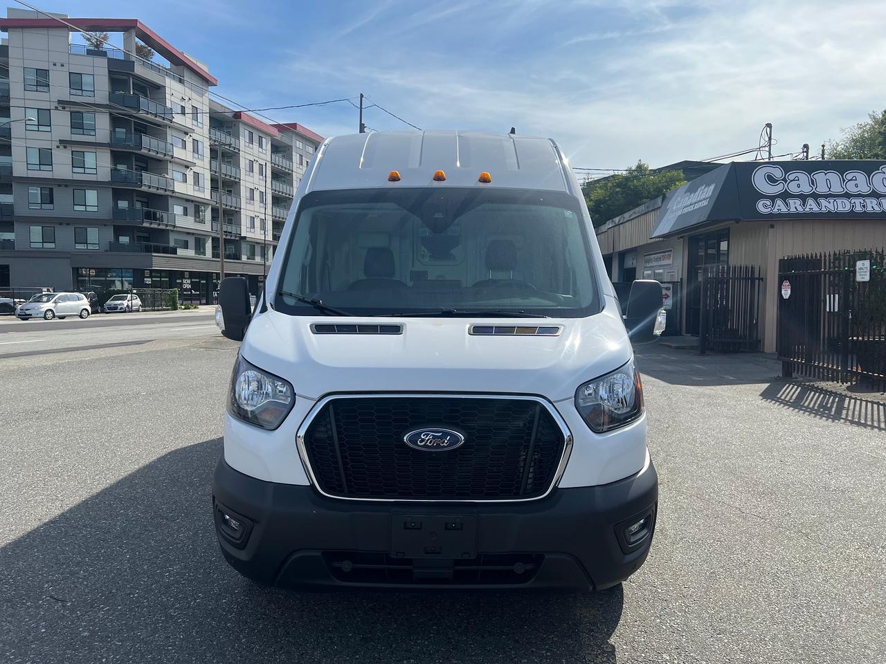2025 Ford Transit Cargo Van T-350 HD 148" EL Hi Rf 9950 GVWR DRW AWD Photo