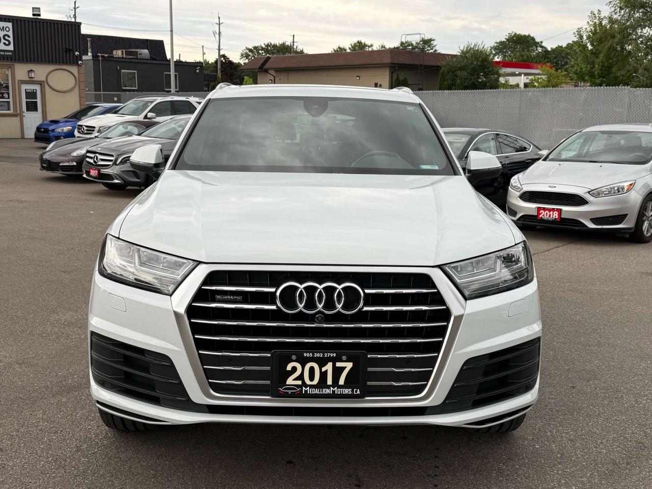 2017 Audi Q7 Technik S-Line  ACCIDENT FREE 1-OWNER 21 RIMS MINT Photo1