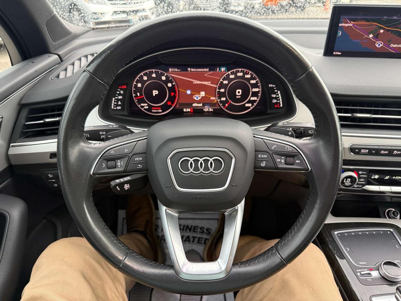 2017 Audi Q7 Technik S-Line  ACCIDENT FREE 1-OWNER 21 RIMS MINT Photo