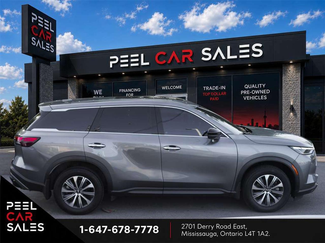 2025 Infiniti QX60 PURE All-wheel Drive Panoramic Sunroof Leather Seats. Photo