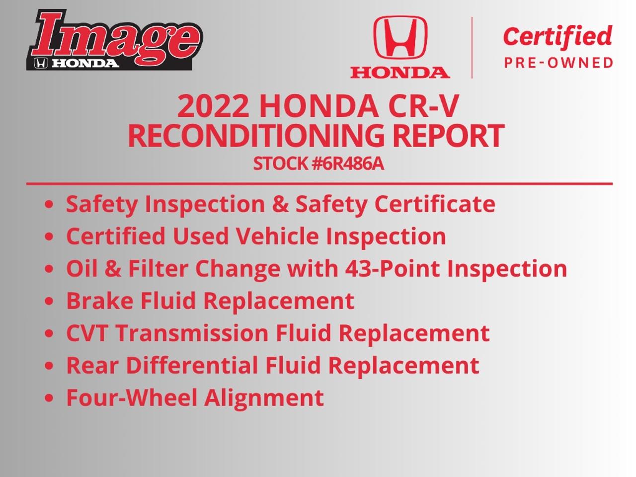 2022 Honda CR-V Touring   SUNROOF   LEATHER   NO CLAIMS Photo