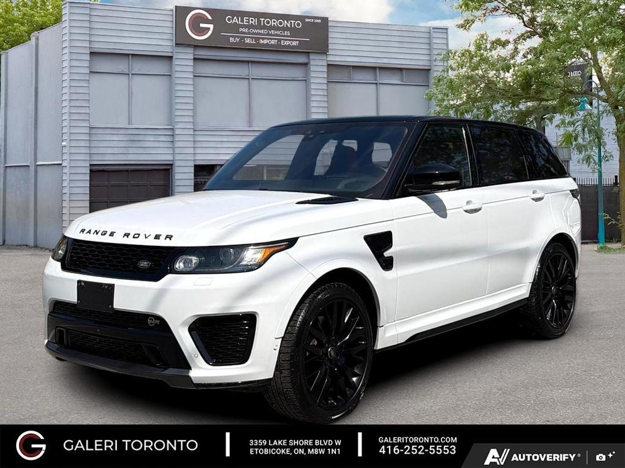 2017 Land Rover Range Rover Sport SVR|CCF|NEW ACE LINES|HUD|SOFT CLOSE Photo0