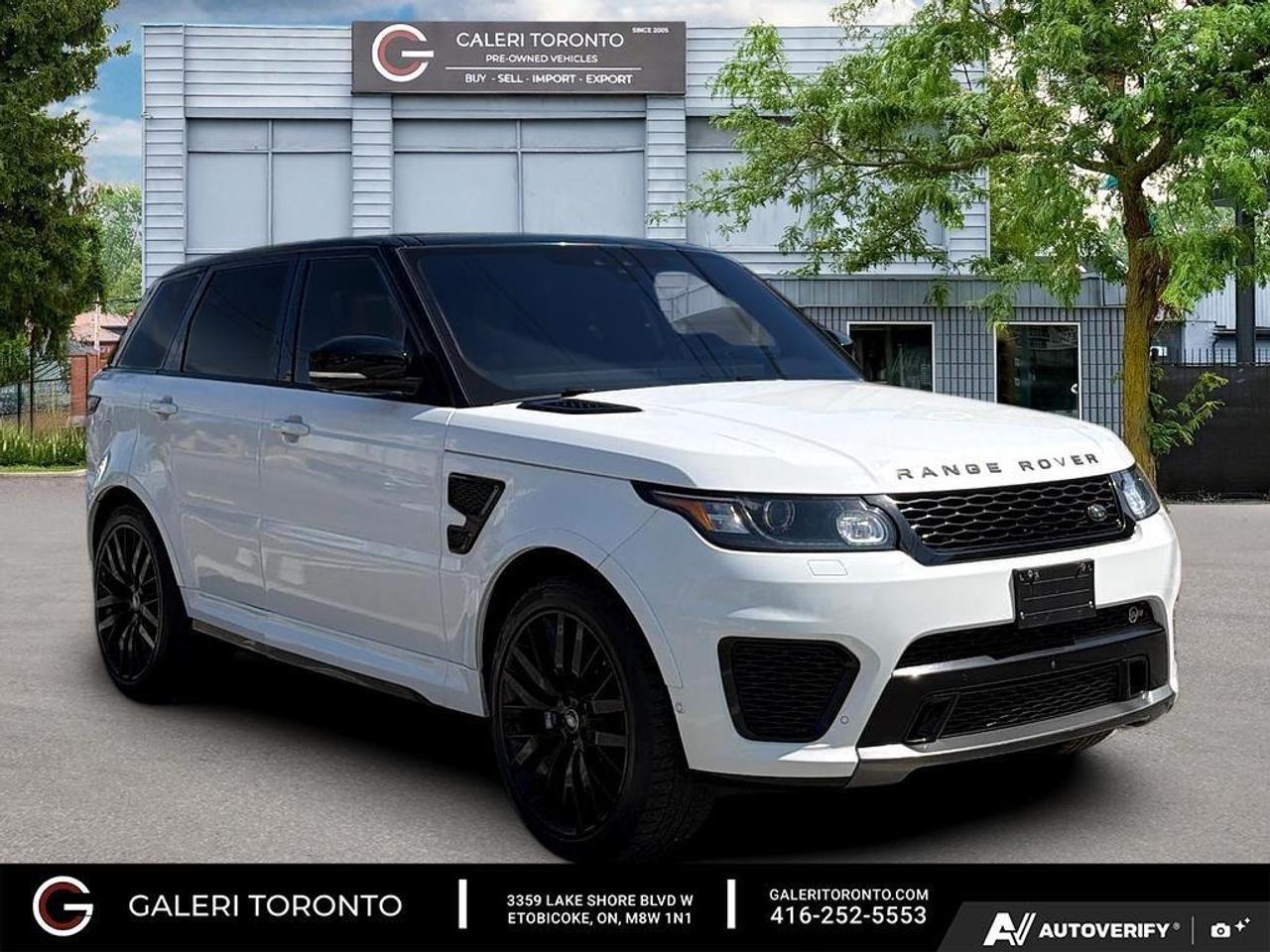 2017 Land Rover Range Rover Sport SVR|CCF|NEW ACE LINES|HUD|SOFT CLOSE Photo5