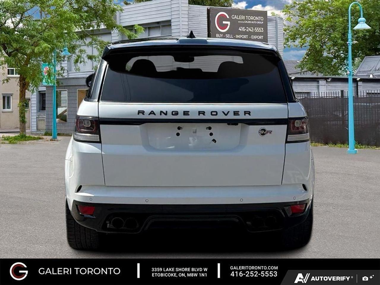 2017 Land Rover Range Rover Sport SVR|CCF|NEW ACE LINES|HUD|SOFT CLOSE Photo