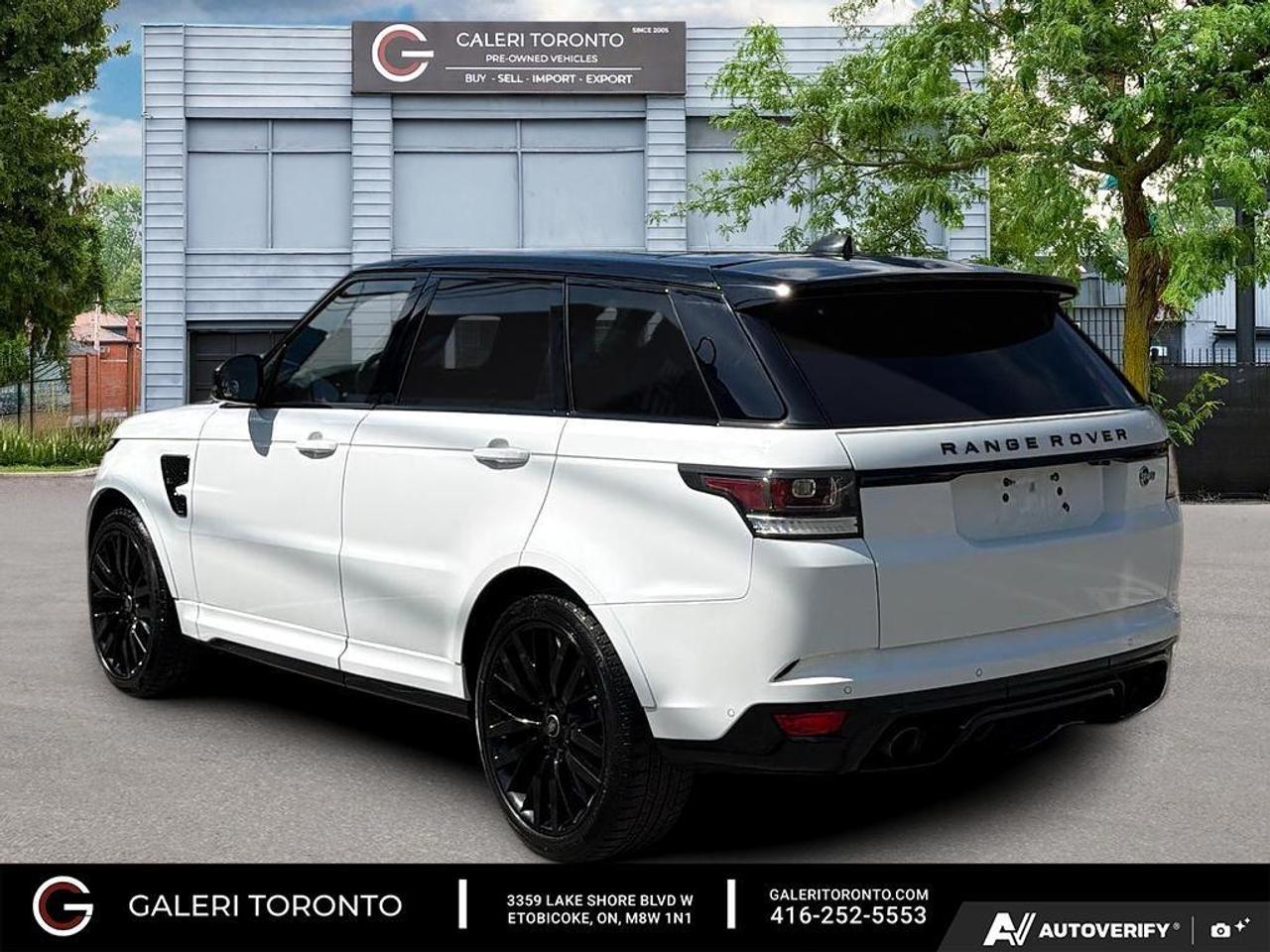 2017 Land Rover Range Rover Sport SVR|CCF|NEW ACE LINES|HUD|SOFT CLOSE Photo