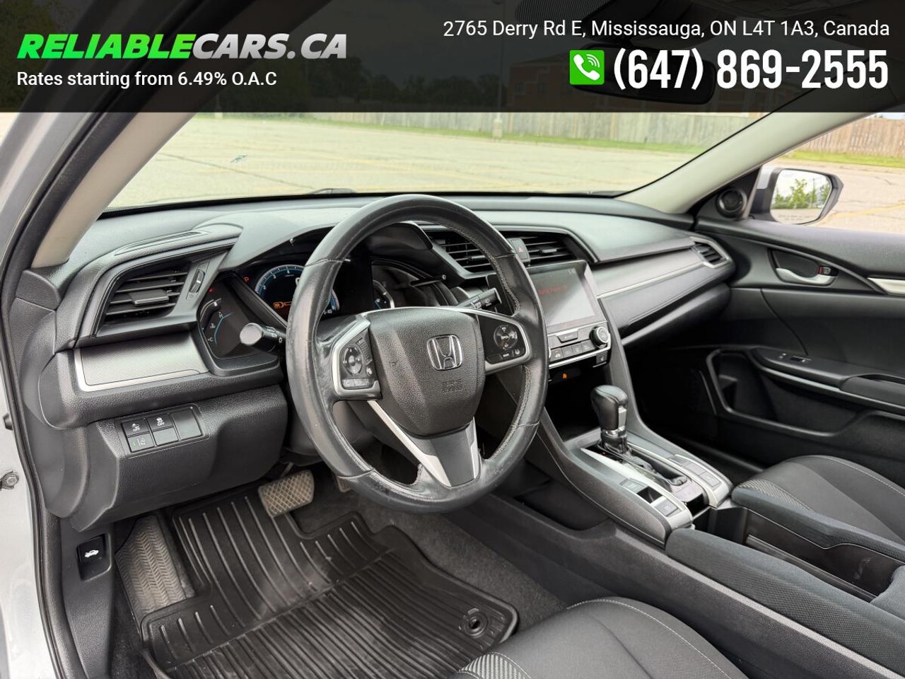 2018 Honda Civic SE | No-Accident | Honda Sensing | Alloy Rims | Lo Photo