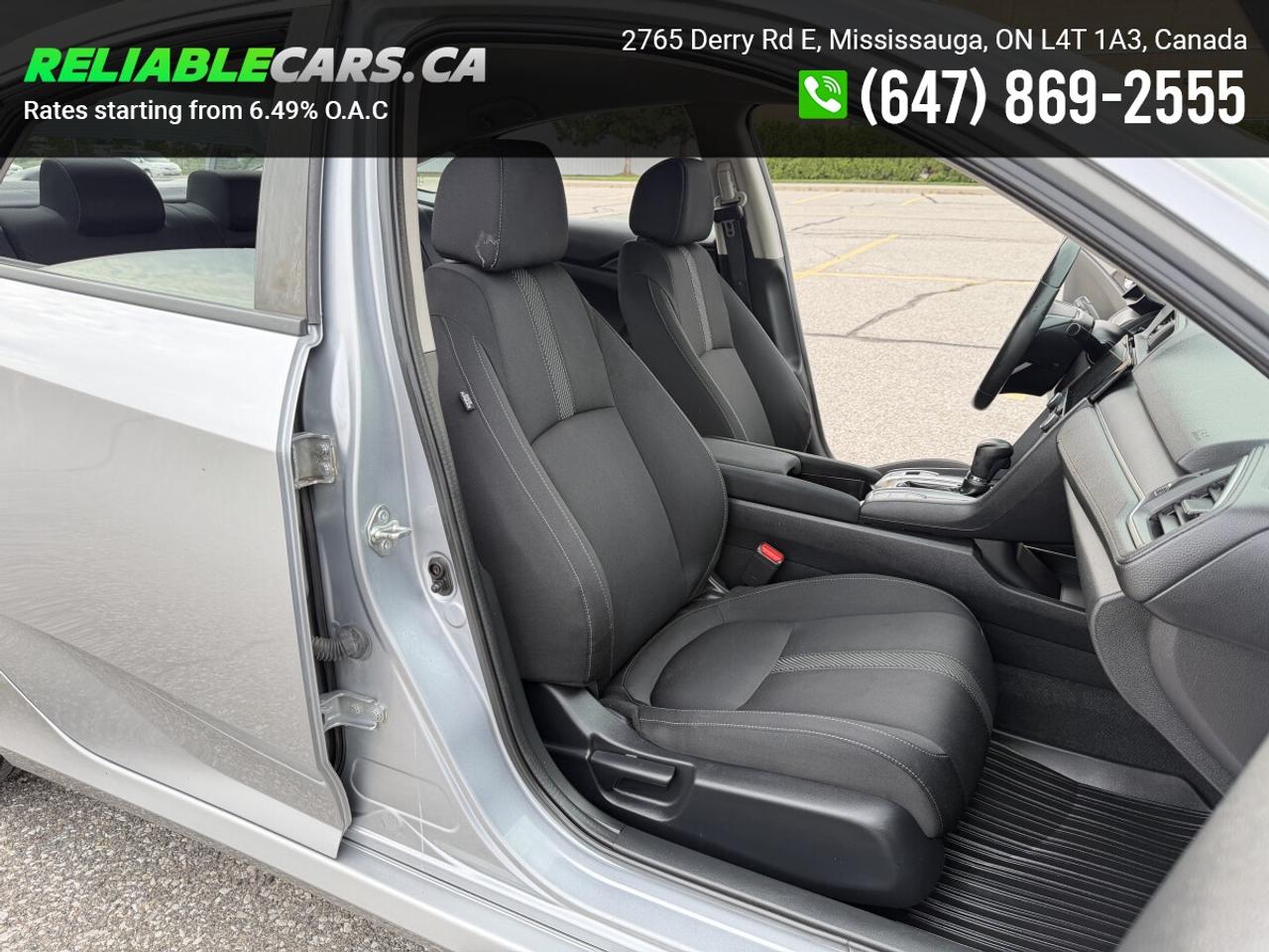 2018 Honda Civic SE | No-Accident | Honda Sensing | Alloy Rims | Lo Photo