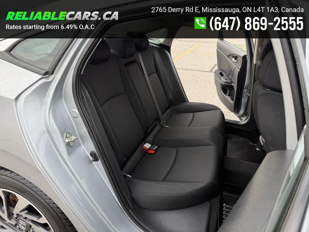 2018 Honda Civic SE | No-Accident | Honda Sensing | Alloy Rims | Lo Photo
