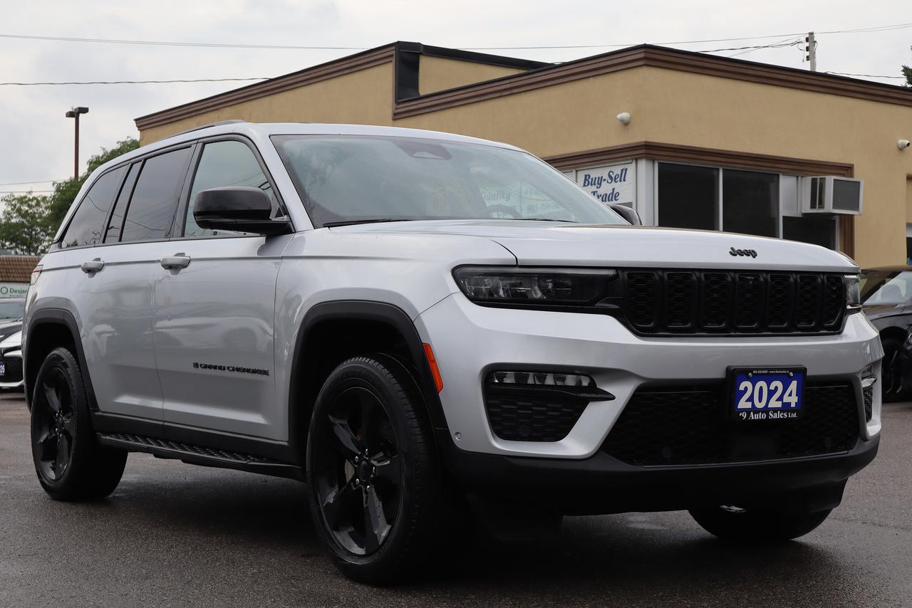 Silver 2024 Jeep Grand Cherokee SUV / Crossover Four-Wheel Drive Automatic