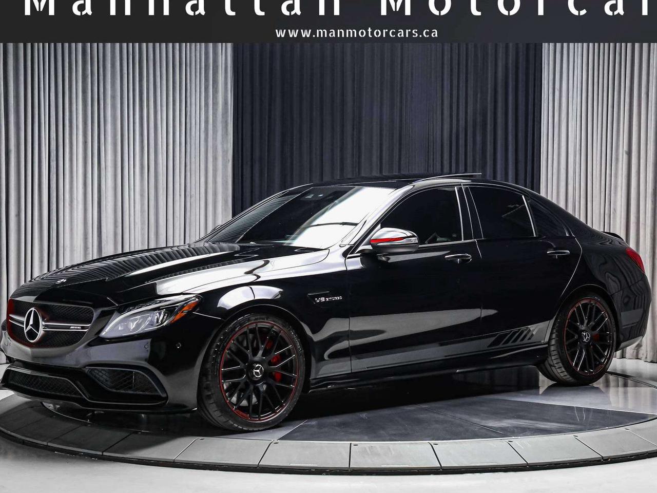 2015 Mercedes-Benz C-Class C 63 S AMG EDITION 1 SEDAN V8 RARE LOADED NOACCDNT Photo