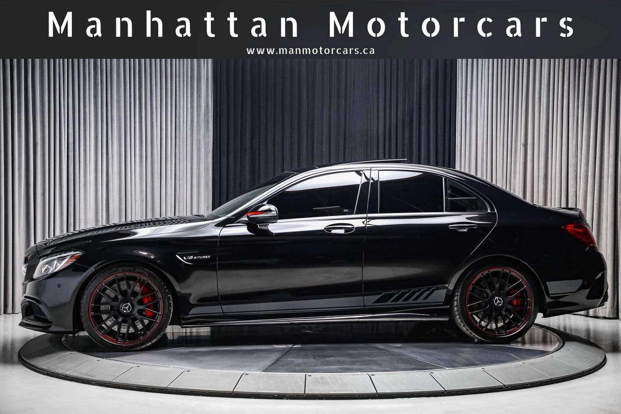 2015 Mercedes-Benz C-Class C 63 S AMG EDITION 1 SEDAN V8 RARE LOADED NOACCDNT Photo