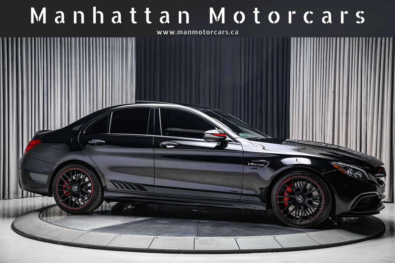 2015 Mercedes-Benz C-Class C 63 S AMG EDITION 1 SEDAN V8 RARE LOADED NOACCDNT Photo