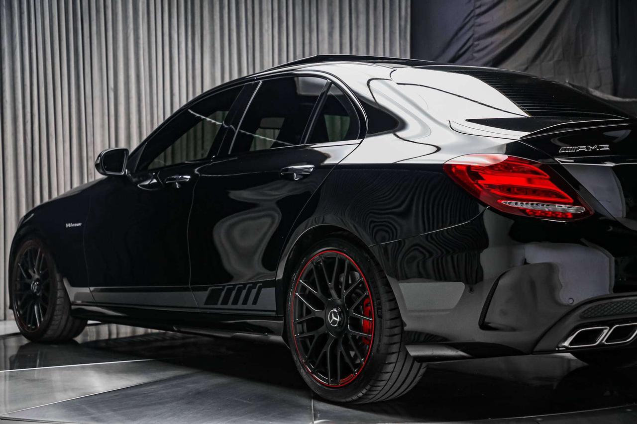 2015 Mercedes-Benz C-Class C 63 S AMG EDITION 1 SEDAN V8 RARE LOADED NOACCDNT Photo