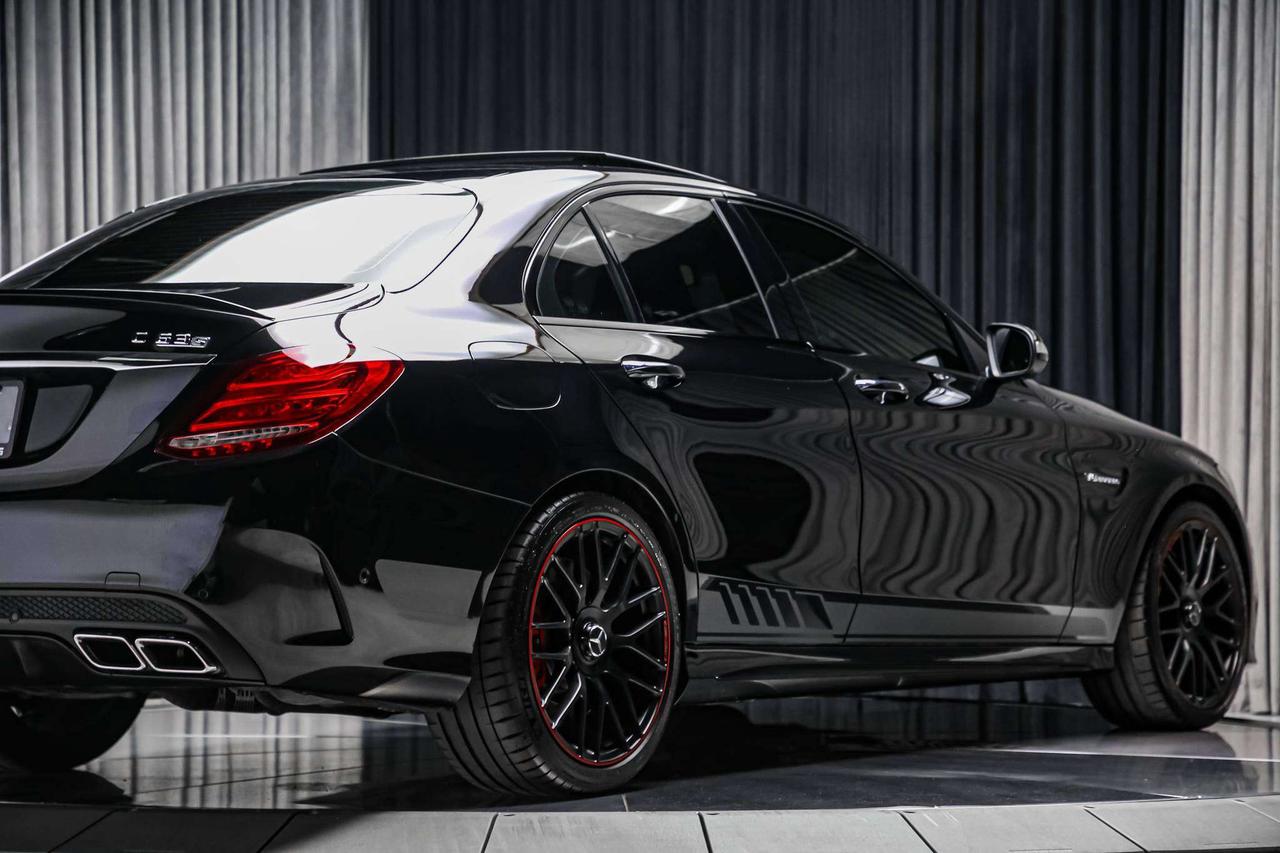 2015 Mercedes-Benz C-Class C 63 S AMG EDITION 1 SEDAN V8 RARE LOADED NOACCDNT Photo