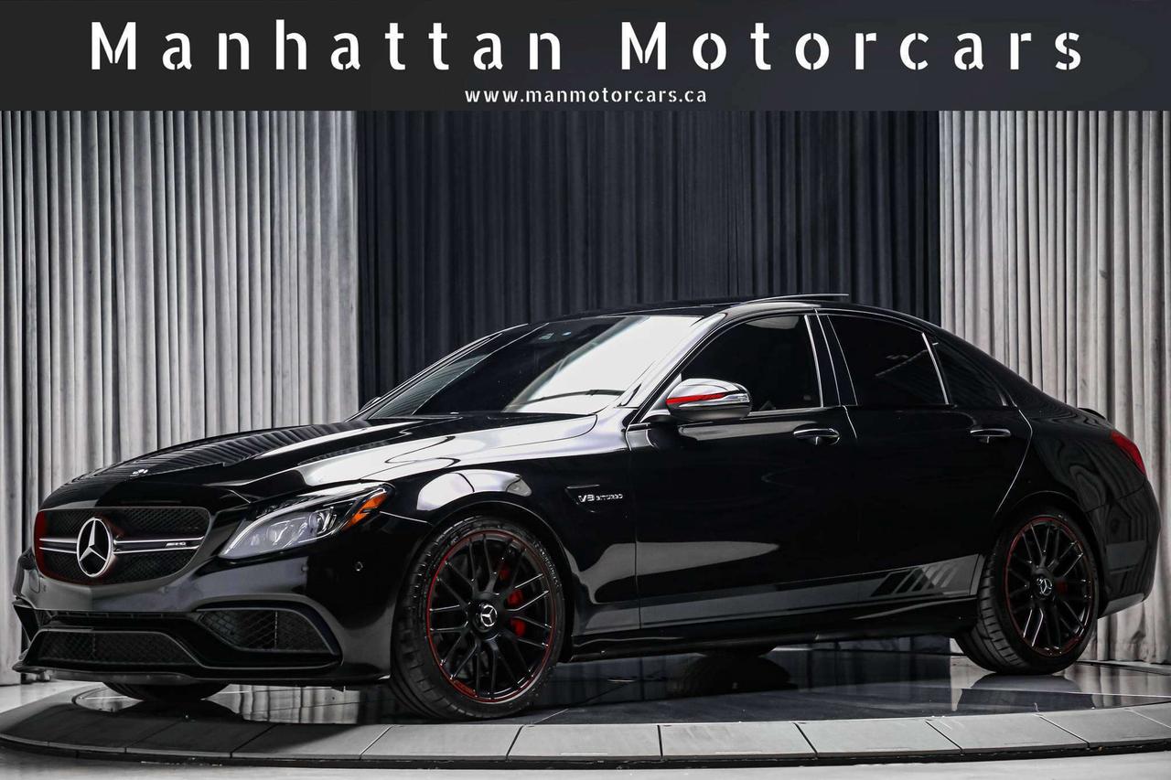 2015 Mercedes-Benz C-Class C 63 S AMG EDITION 1 SEDAN V8 RARE LOADED NOACCDNT Photo