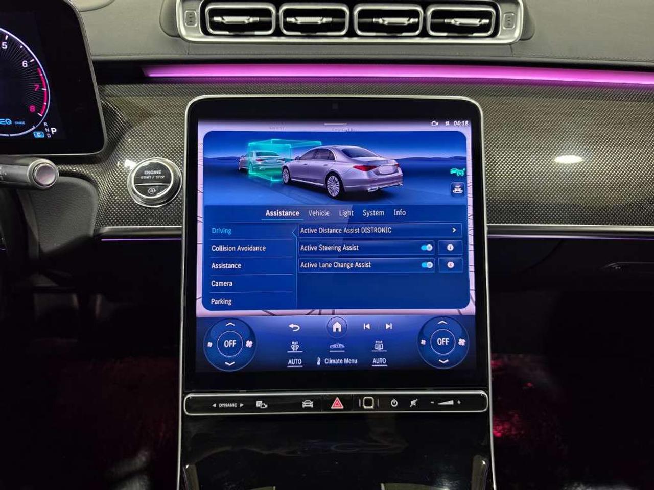 2021 Mercedes-Benz S-Class S 500 4MATIC AMG PKG MHEV Rear-Axle Steering NO ACCIDENT LOW KM CARBON FIBER TRIM DIAMOND STICH LEATHER INTERIOR Photo