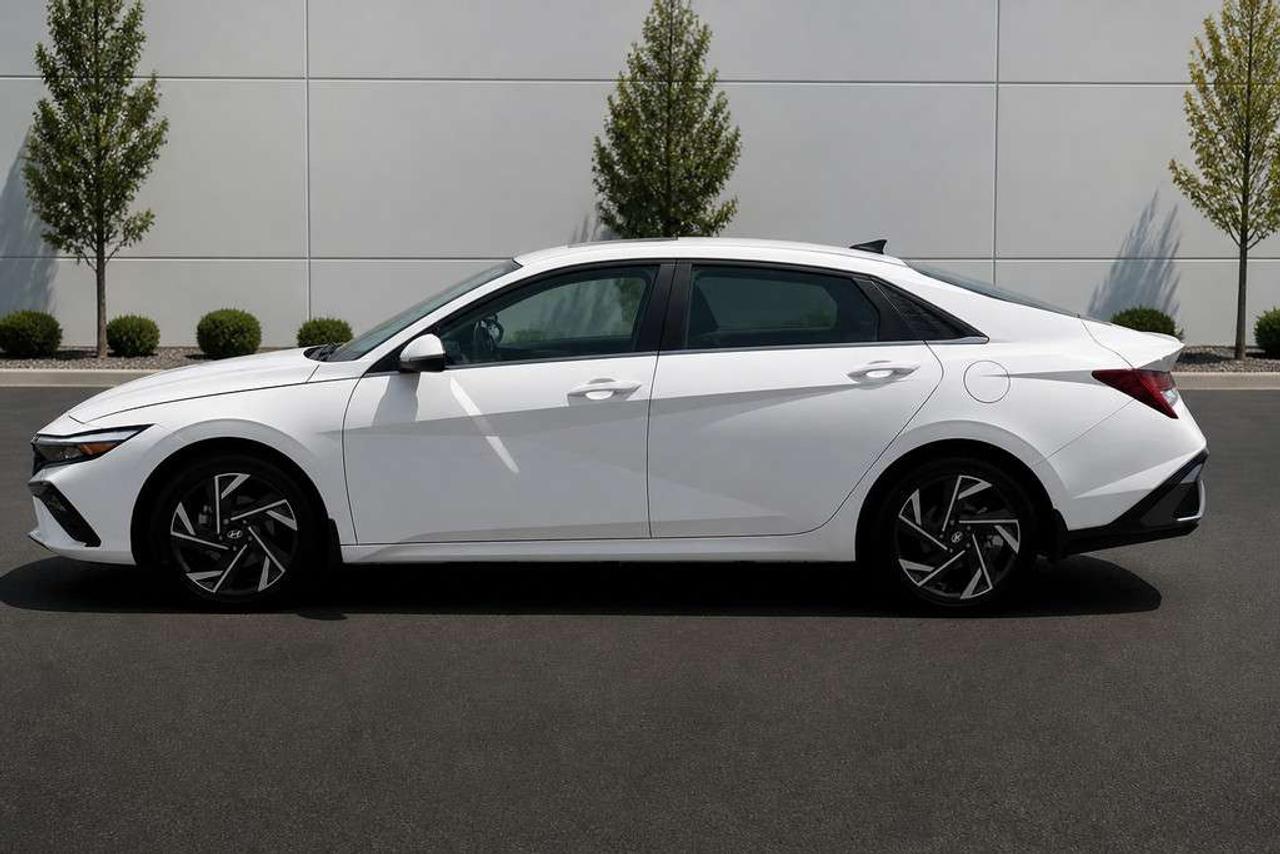 2025 Hyundai Elantra Luxury Hybrid Sunroof Alloy Wheels Photo4