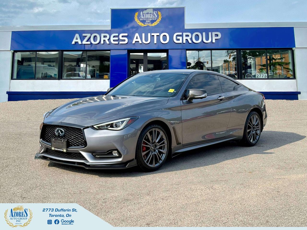 2017 Infiniti Q60 3.0t RedSport400 Pristine Rare CleanCarfax Loaded Photo1