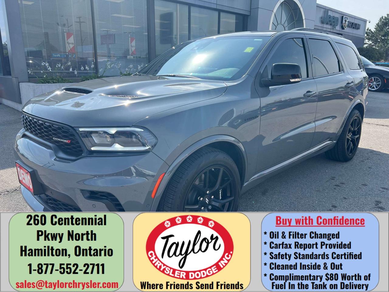 2026 Dodge Durango GT HEMI+ *TOW-N-GO *BLACKTOP *SUN *LTHR *NAVI Photo0
