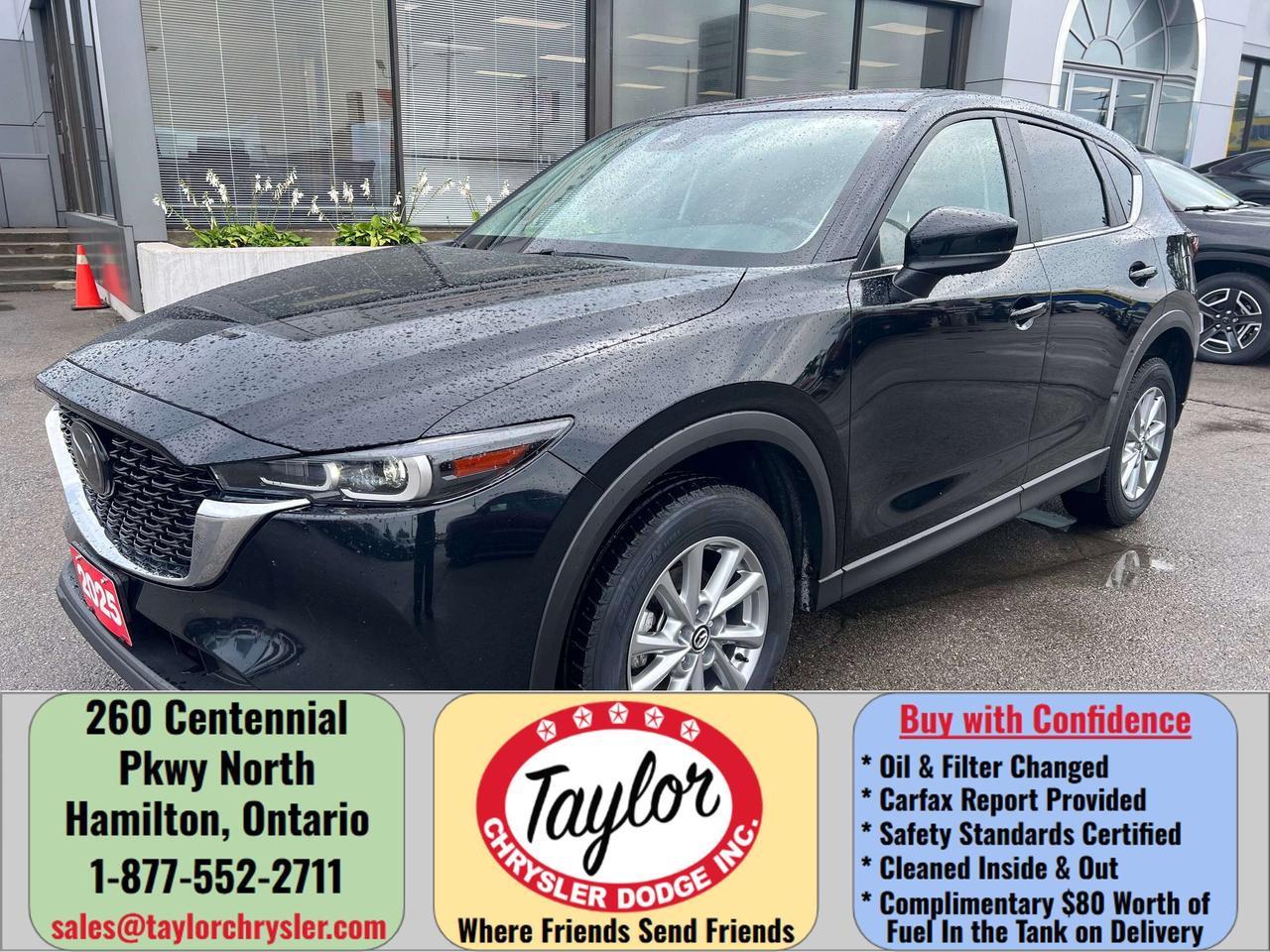 2025 Mazda CX-5 GS AWD *LTHR *PWR SEAT *PWR LIFTGATE *CARPLAY Photo0