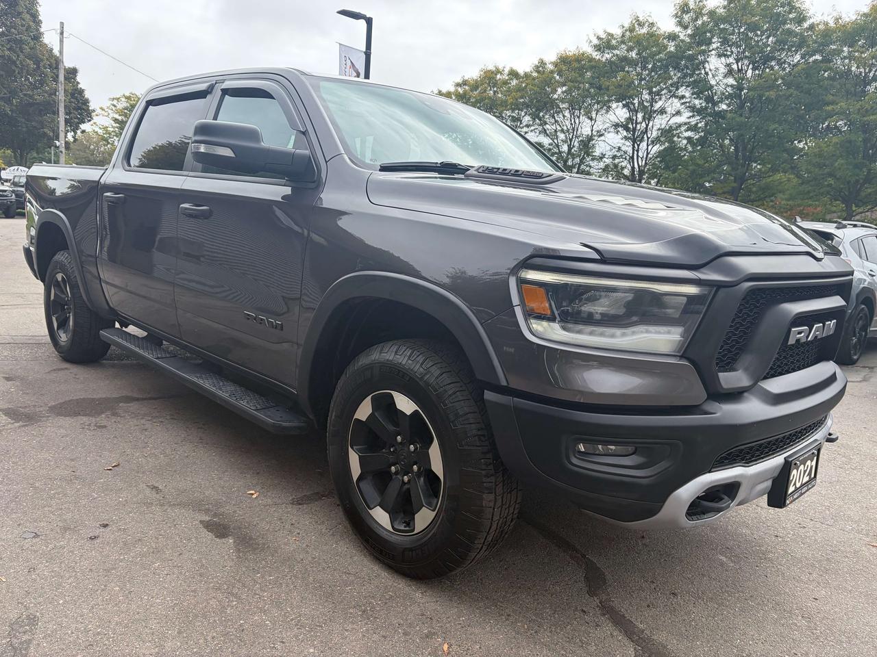 2021 RAM 1500 Rebel Crew Cab 4x4 EcoDiesel One Owner Clean CARFA Photo