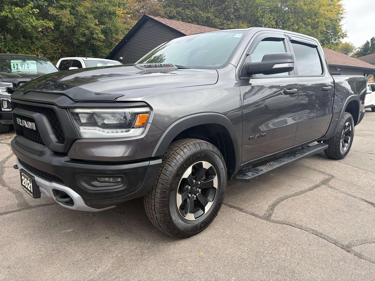 2021 RAM 1500 Rebel Crew Cab 4x4 EcoDiesel One Owner Clean CARFA Photo