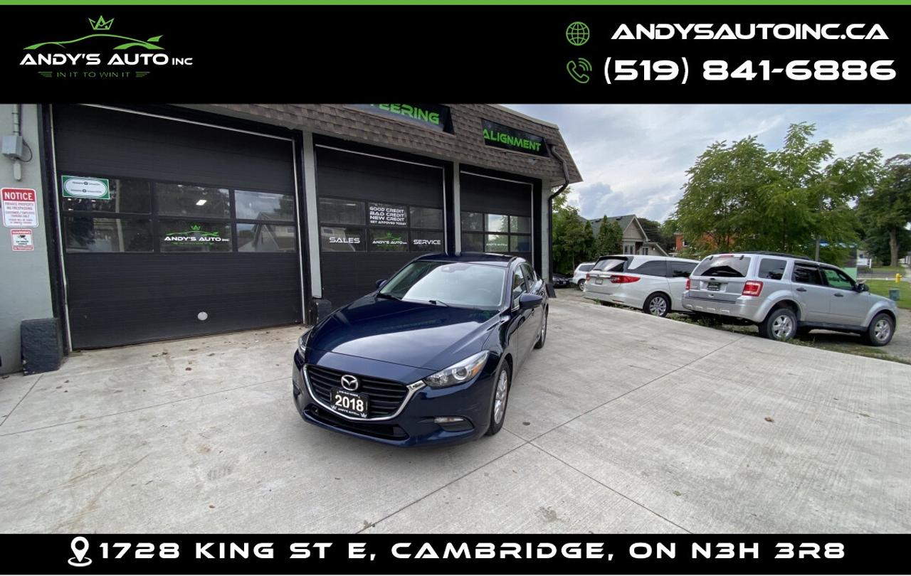 2018 Mazda Mazda3 ! HEATED SEATS ! NO ACCIDENTS ! BACKUP CAM! Touring ! HEATED SEATS ! NO ACCIDENTS ! BACKUP CAM Photo0