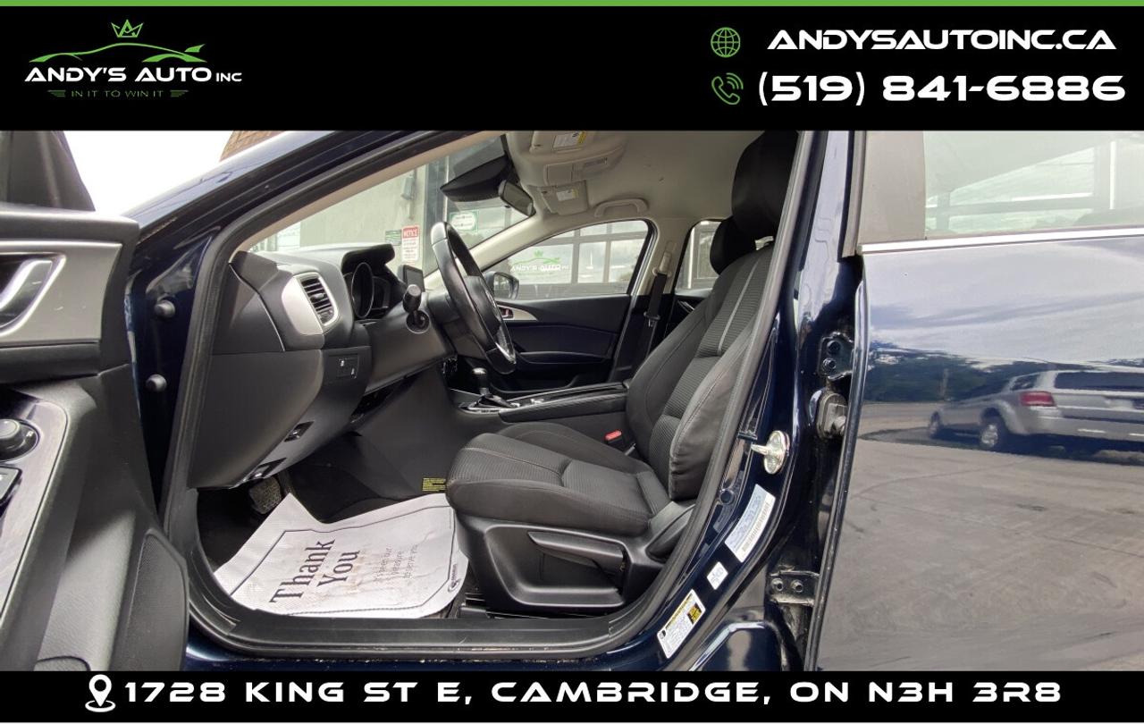 2018 Mazda Mazda3 ! HEATED SEATS ! NO ACCIDENTS ! BACKUP CAM! Touring ! HEATED SEATS ! NO ACCIDENTS ! BACKUP CAM Photo