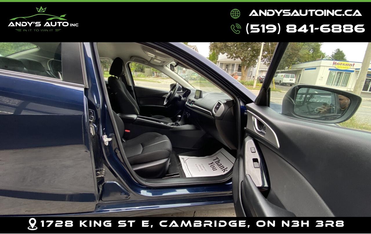 2018 Mazda Mazda3 ! HEATED SEATS ! NO ACCIDENTS ! BACKUP CAM! Touring ! HEATED SEATS ! NO ACCIDENTS ! BACKUP CAM Photo
