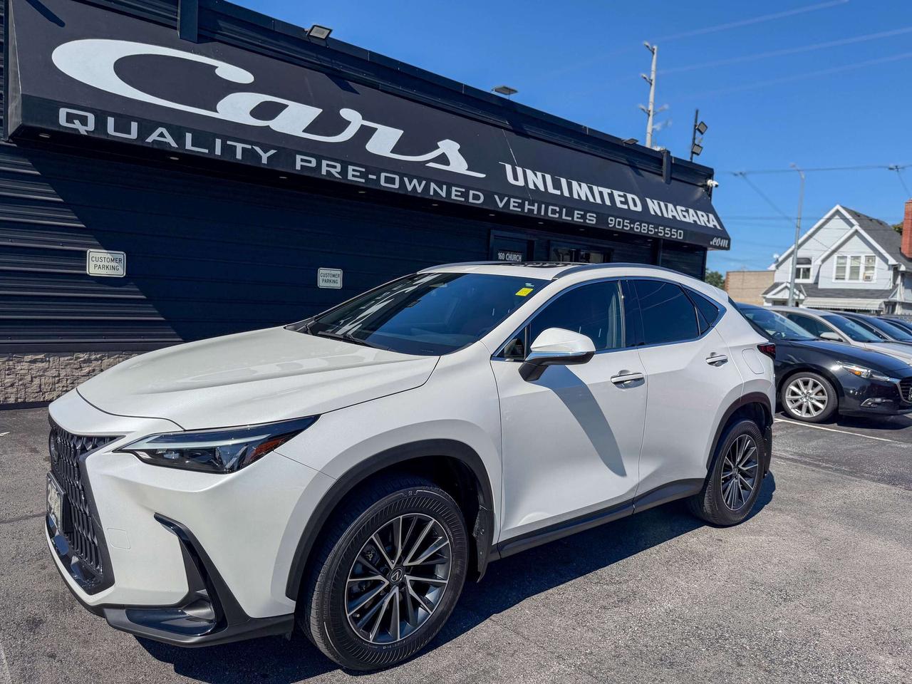 2023 Lexus NX NX 450h+/LOW KM/BSM/CAMERA/ROOF/RED LEATHER Photo