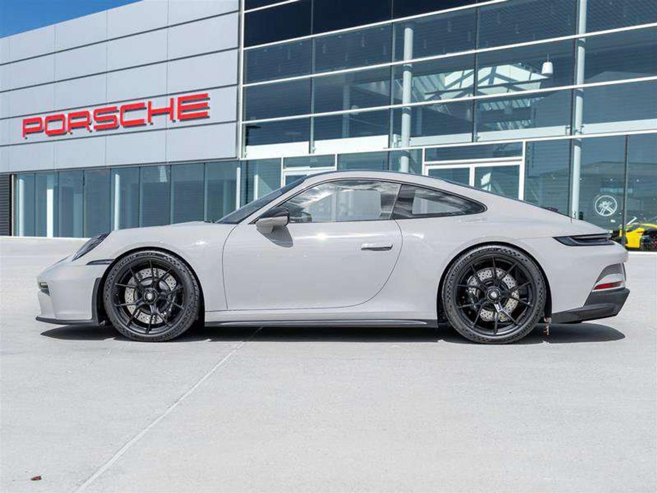 2023 Porsche 911 GT3 Coupe with Touring Package Carbon Fiber Roof, Front Axle Lift System Wheels Painted in Satin Bla Photo2