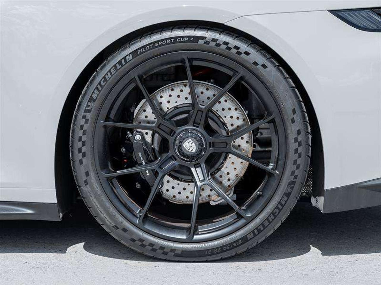 2023 Porsche 911 GT3 Coupe with Touring Package Carbon Fiber Roof, Front Axle Lift System Wheels Painted in Satin Bla Photo