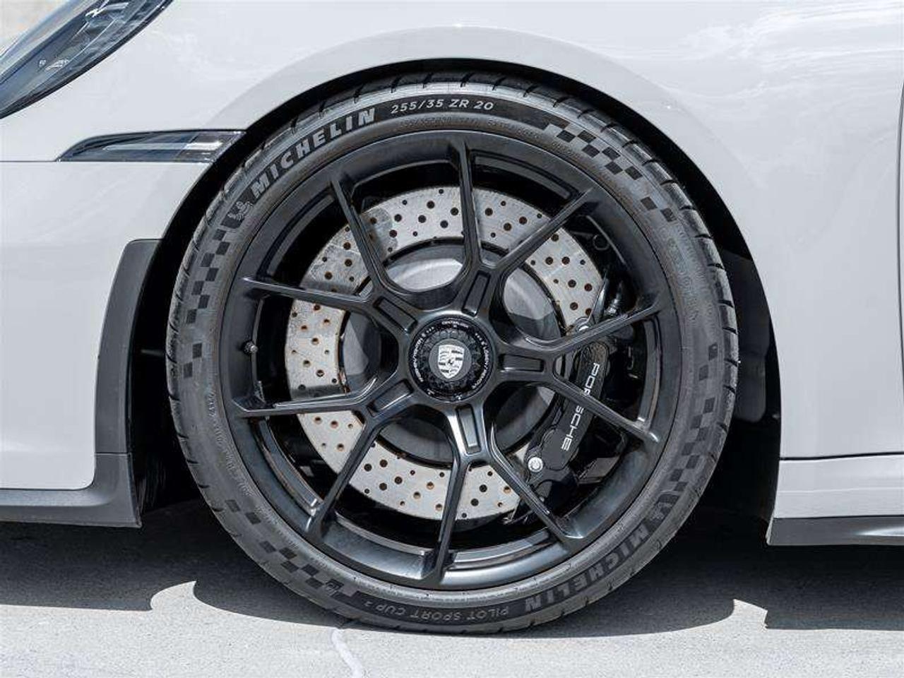 2023 Porsche 911 GT3 Coupe with Touring Package Carbon Fiber Roof, Front Axle Lift System Wheels Painted in Satin Bla Photo