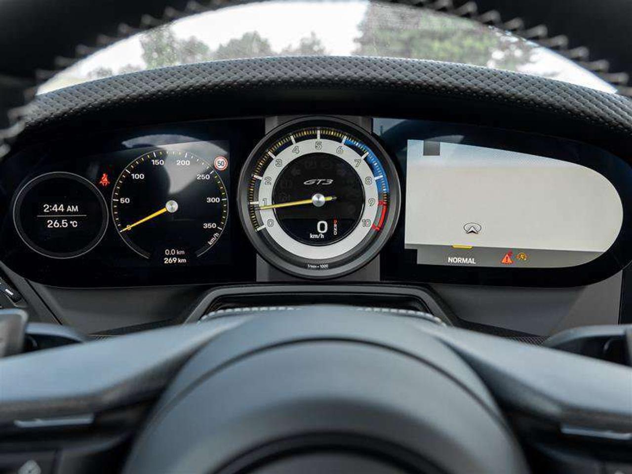 2023 Porsche 911 GT3 Coupe with Touring Package Carbon Fiber Roof, Front Axle Lift System Wheels Painted in Satin Bla Photo