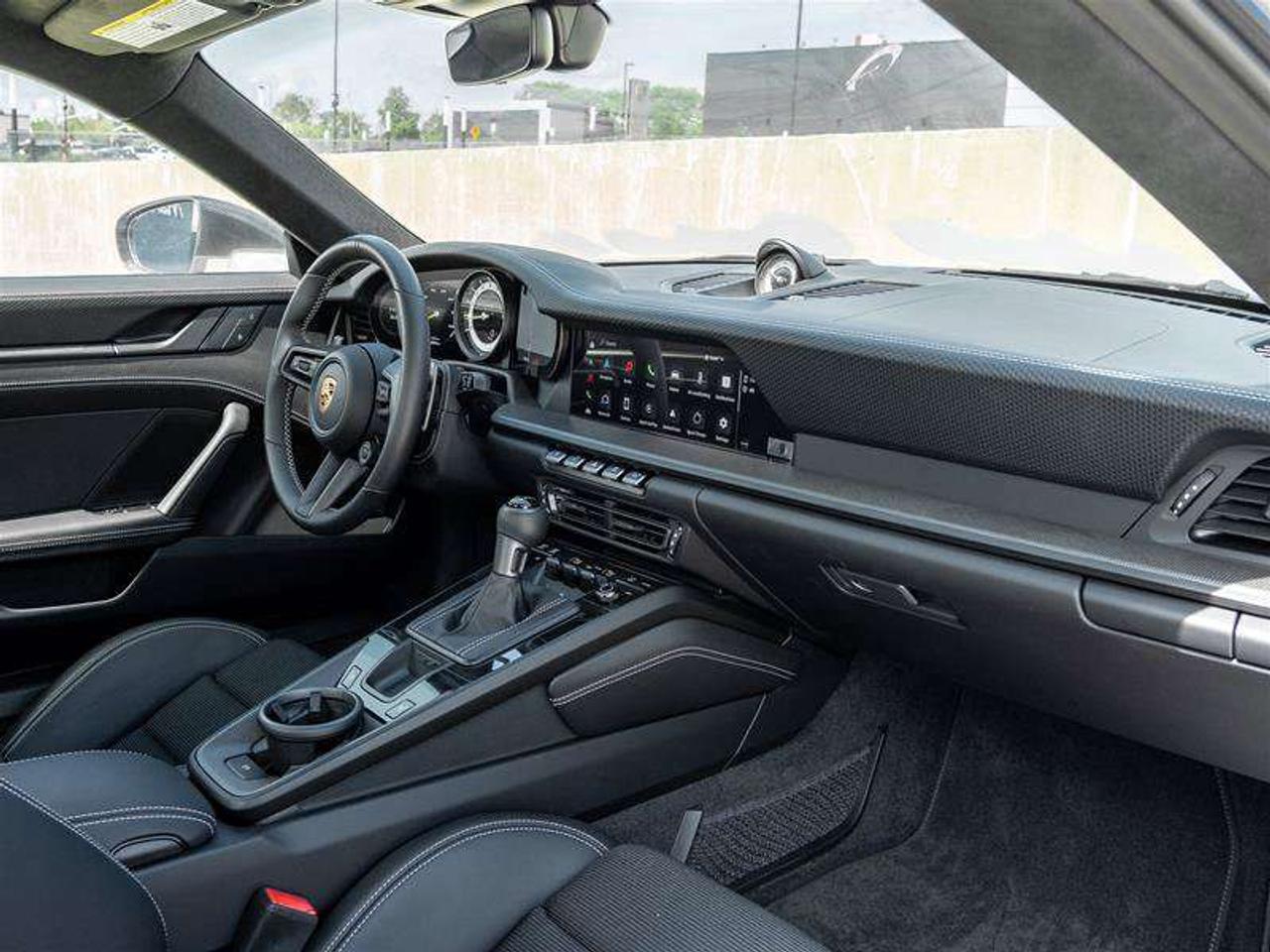 2023 Porsche 911 GT3 Coupe with Touring Package Carbon Fiber Roof, Front Axle Lift System Wheels Painted in Satin Bla Photo