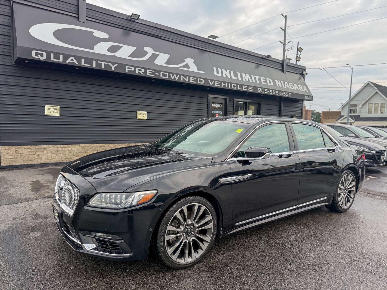 2017 Lincoln Continental Reserve/NAVI/BSM/REMOTE/360 CAMERA/PANO/LOW KM/3L Photo
