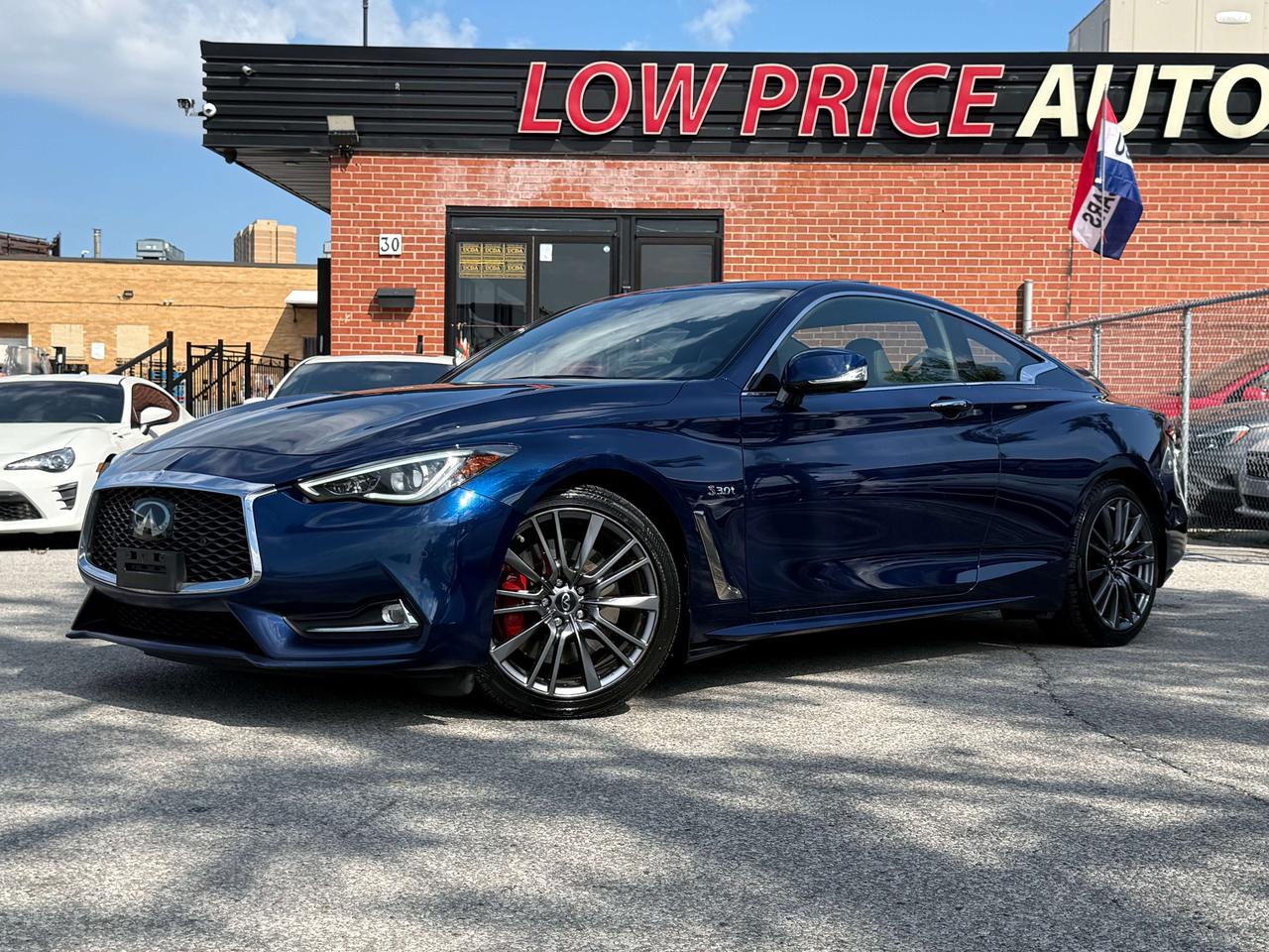 2017 Infiniti Q60 No Accidents l Red Sport l 400HP l 1 Year Warranty Photo5