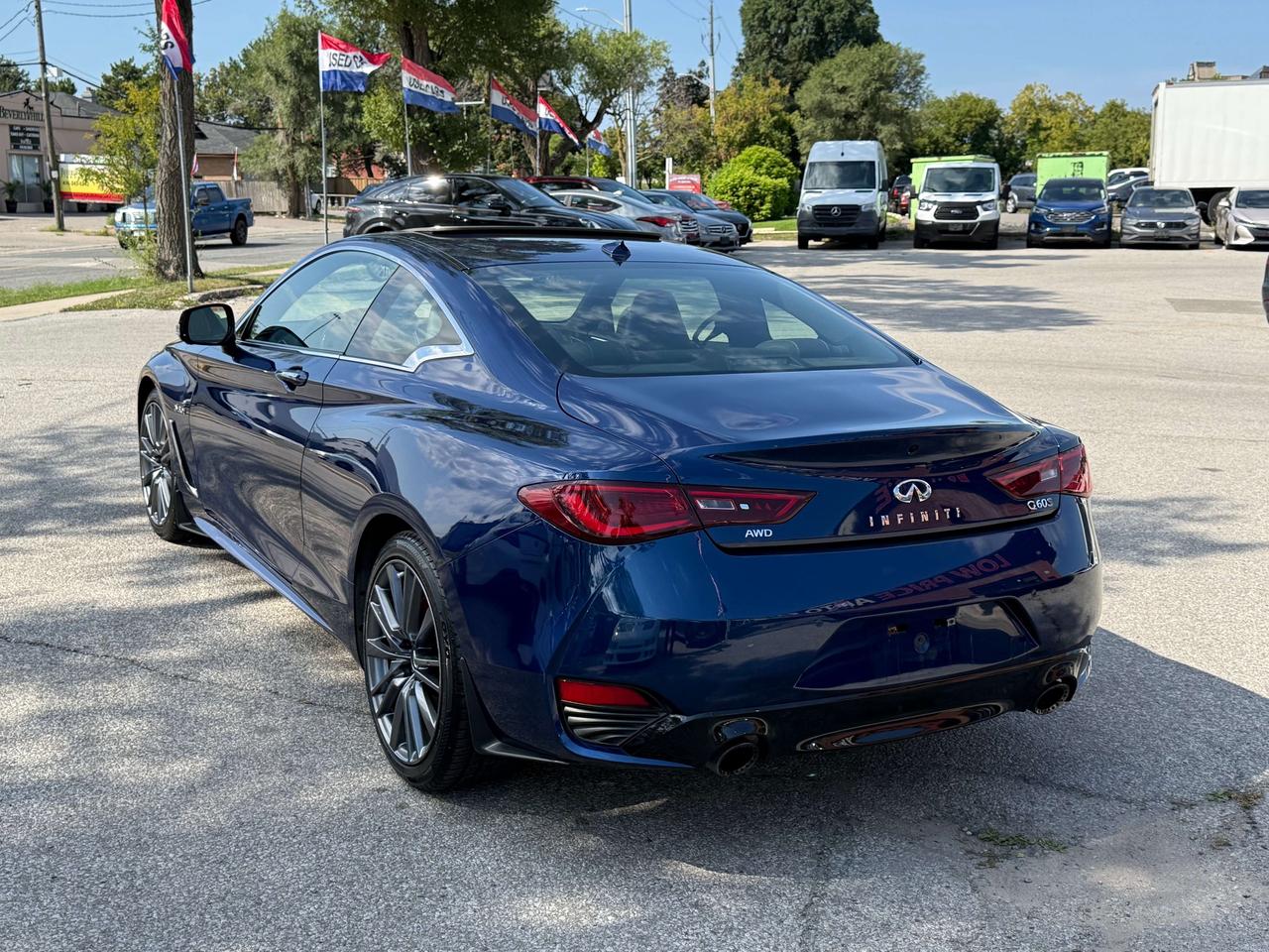2017 Infiniti Q60 No Accidents l Red Sport l 400HP l 1 Year Warranty Photo4