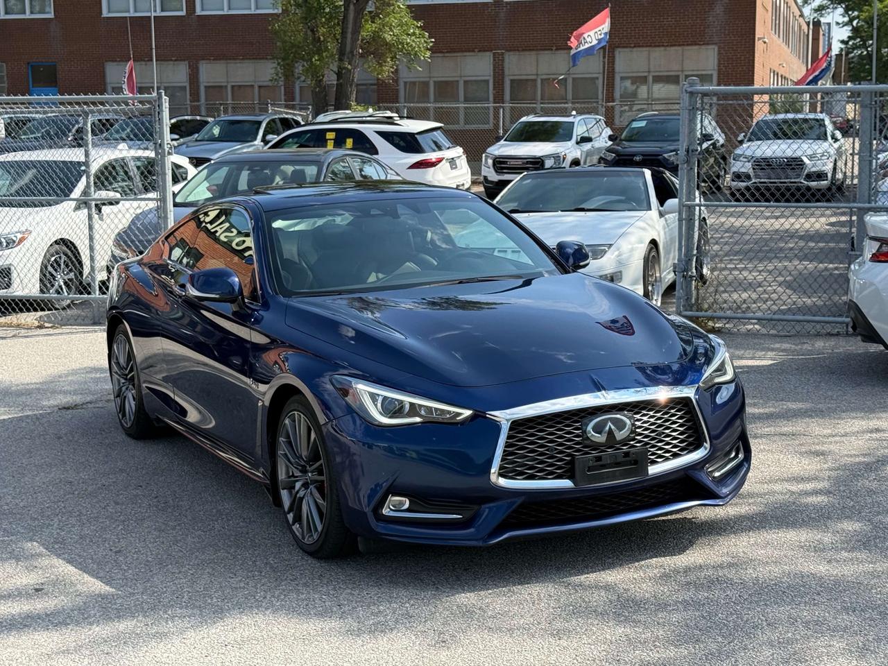 2017 Infiniti Q60 No Accidents l Red Sport l 400HP l 1 Year Warranty Photo