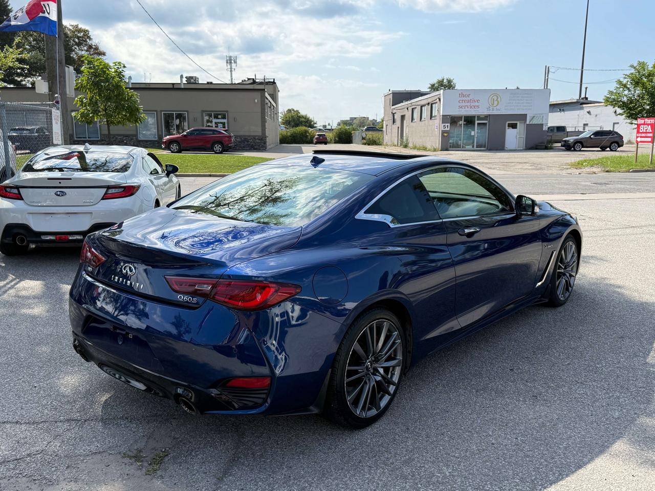 2017 Infiniti Q60 No Accidents l Red Sport l 400HP l 1 Year Warranty Photo