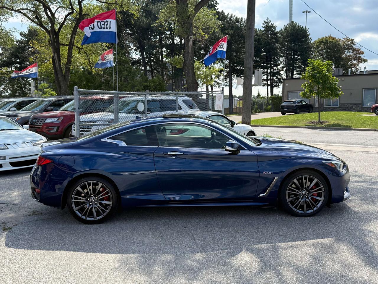 2017 Infiniti Q60 No Accidents l Red Sport l 400HP l 1 Year Warranty Photo