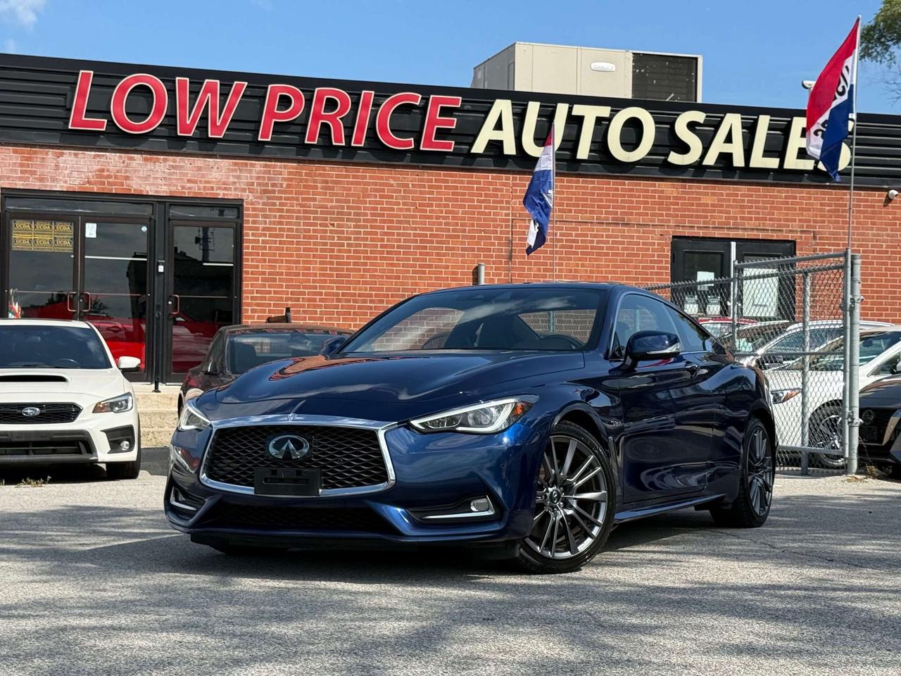 2017 Infiniti Q60 No Accidents l Red Sport l 400HP l 1 Year Warranty Photo
