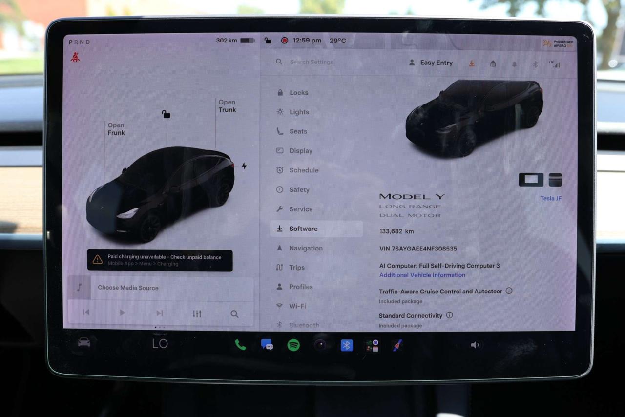 2022 Tesla Model Y LONG RANGE-DUAL MOTOR-AWD-7PASS/AUTOPILOT/DRIVER ASSIST/STANDARD CONNECTIVITY/HEATED SEATS & STEERING/DASHCAM/KEYLESS Photo