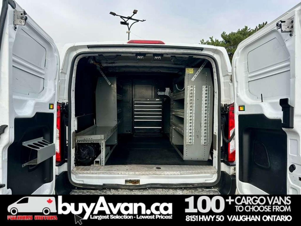 2022 Ford Transit T-250 130WB Low Roof + Divider Shelves Photo